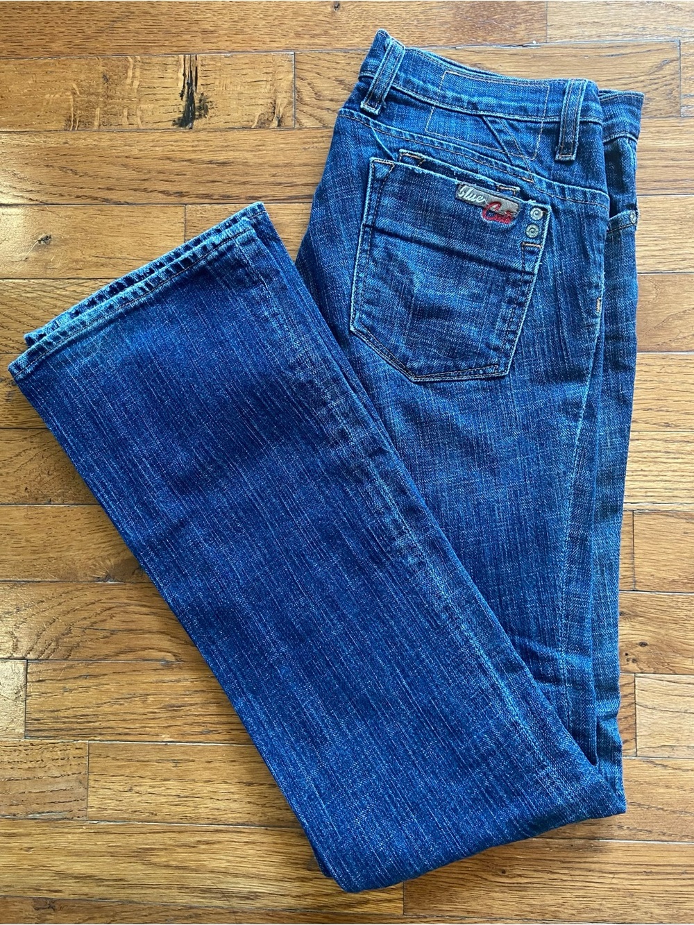 Vintage Blue Cult Low Rise Bootcut Jeans